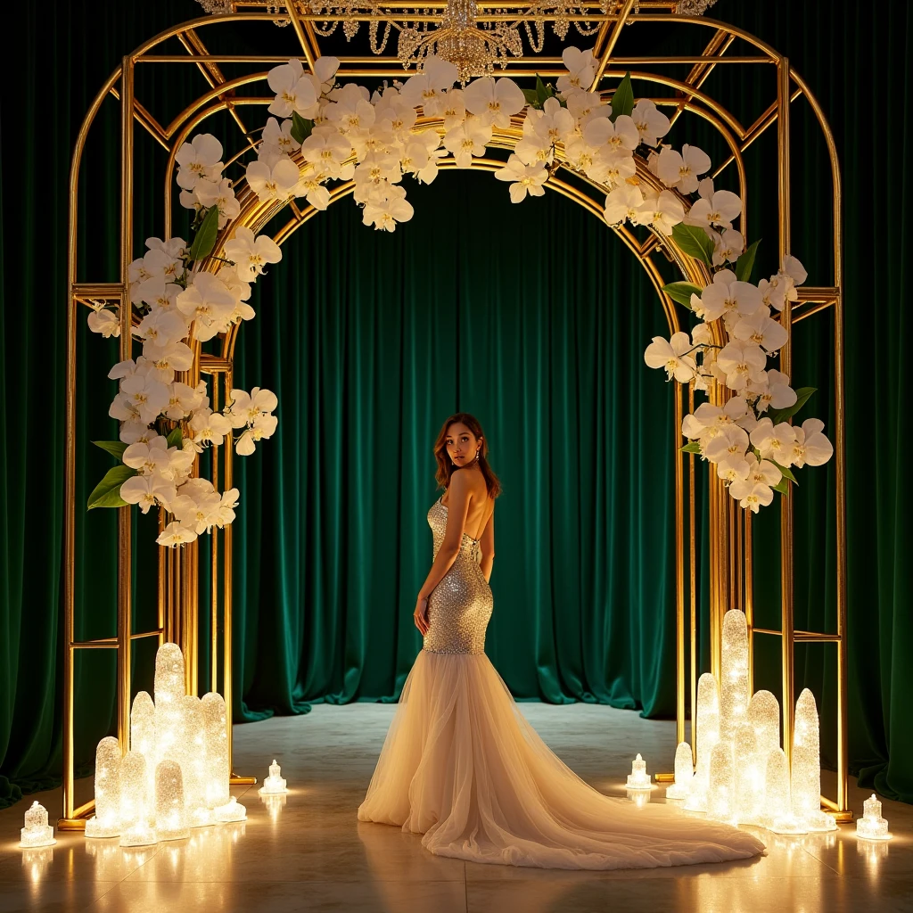 Luxury photo zone design